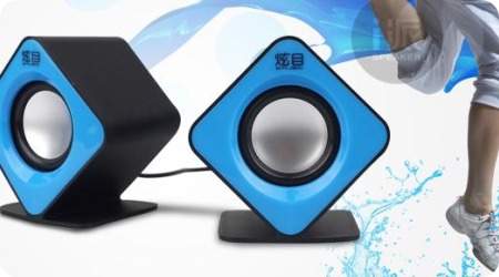 9.9包邮迷你数码音箱,电脑笔记本USB小音箱,迷你便携可爱2.0音响 -颜夕夕萌物馆_儿童早教一站就够了