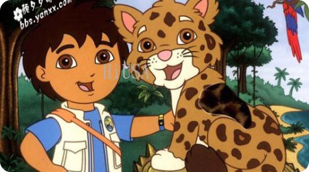 男孩子的冒险动画片：丛林小英雄迪亚哥 Go Diego Go，朵拉的表兄弟28集图片 No.1