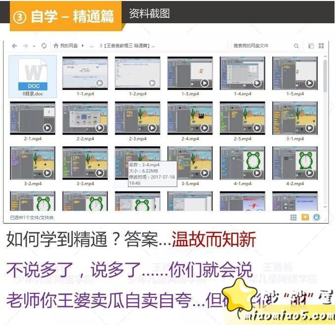 手把手带小朋友Scratch少儿编程 王爸爸视频教程+课件+软件+其他Scratch教程集合包图片 No.5