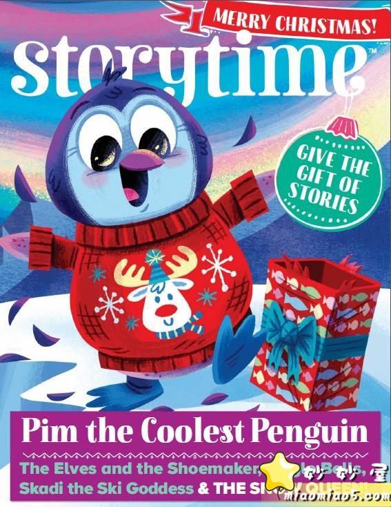 英国最好的儿童杂志之一：Storytime 2019年全年（1~12）期，标准英式英语图片 No.1